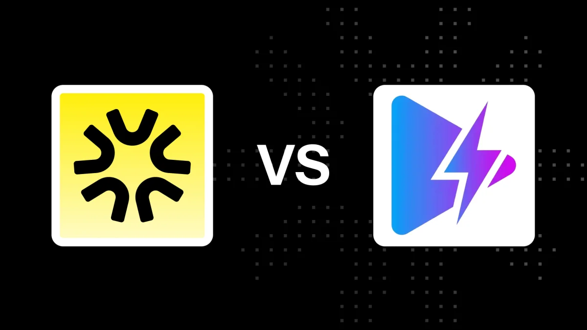 Logos MakeShort.io et makeshort.ai face à face