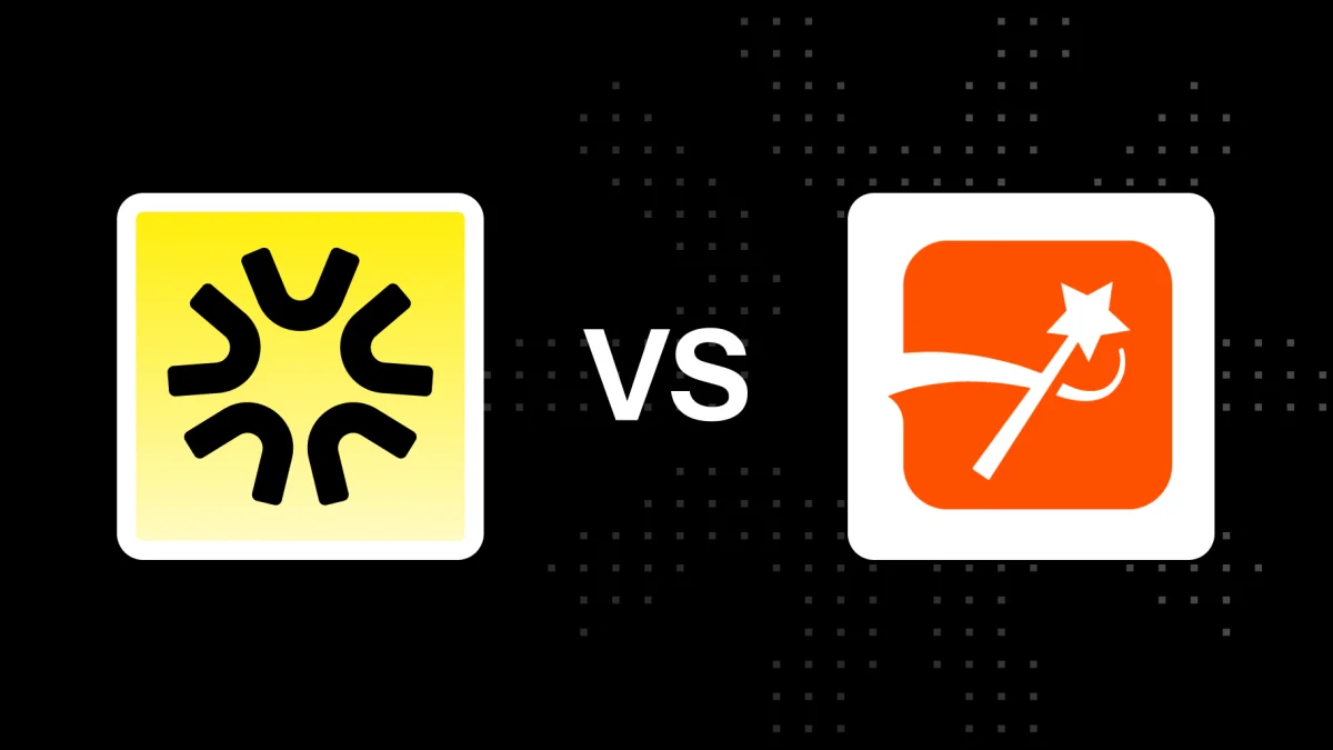 Logos MakeShort.io et Submagic face à face